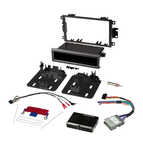 SCOSCHE GMT0312DDCS Double DIN Premium Installation Solution And Interface Compatible With Select 2003-12 General Motors Vehicles - Image 1