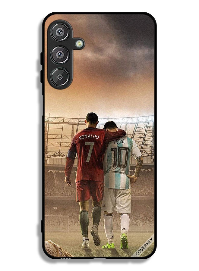 Covernex Samsung Galaxy F36 Protective Case Cover Messi & CR7 Ronaldo