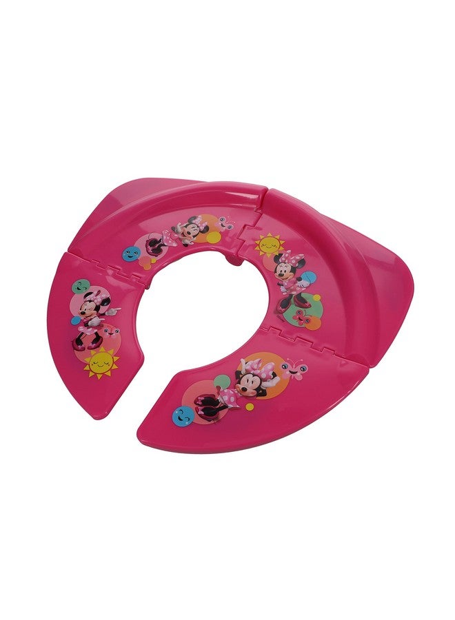 Disney Minnie Mouse "Smile" Folding Potty Seat - Travel Potty Training Seat - Image 1