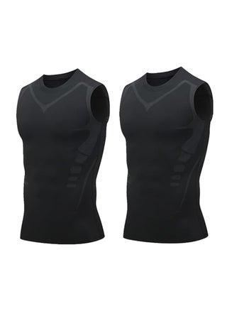 Energxcel Ionic Shaping Vest, Ionic Body Shaping Vest, Sleeveless Compression Tank Top Men(L) - pzsku/ZF8B0A09965747C212BA0Z/45/_/1693901052/42be177b-6f6b-4143-9c86-4cb765e4802b