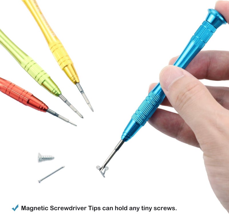 AKTOO Y00 Triwing Screwdriver for Nintendo Switch Triwing Tripoint Screwdriver Set, Y00 and PH00 Phillips Screwdriver Set, Repair Tool Kit for Joy-con Controller Nintendo Wii DS Lite DSi 3DS GBA SP NDS - Image 5