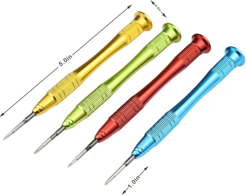 AKTOO Y00 Triwing Screwdriver for Nintendo Switch Triwing Tripoint Screwdriver Set, Y00 and PH00 Phillips Screwdriver Set, Repair Tool Kit for Joy-con Controller Nintendo Wii DS Lite DSi 3DS GBA SP NDS - Image 4