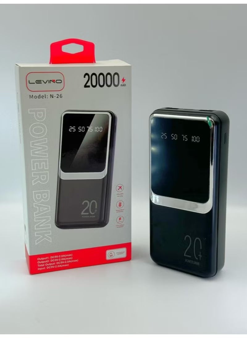 Levino N-26 20000mAh Power Bank