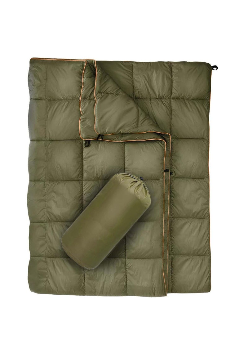 General Folding Blanket - Soft and Lightweight Blanket for All Seasons - Camping Blanket, Waterproof Camping Quilt for Camping, Outdoors, Travel  - Image 1