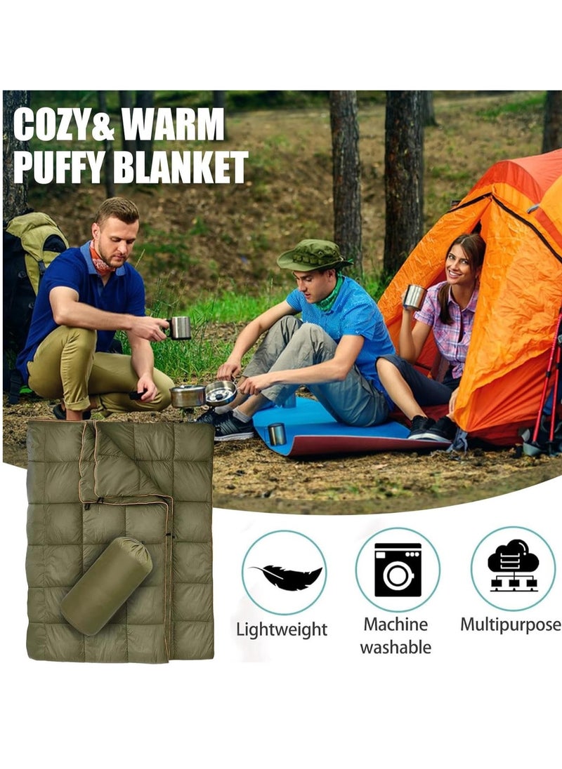 General Folding Blanket - Soft and Lightweight Blanket for All Seasons - Camping Blanket, Waterproof Camping Quilt for Camping, Outdoors, Travel  - Image 2
