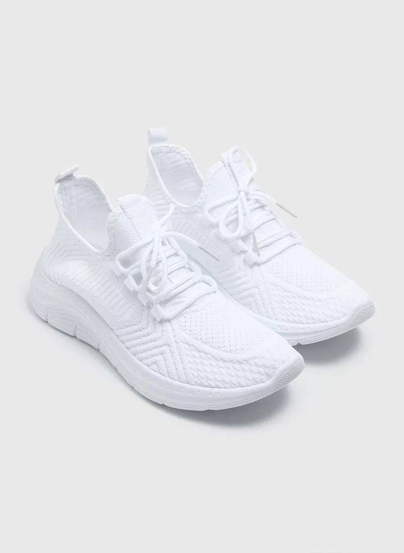Matalan Souluxe White Trainers