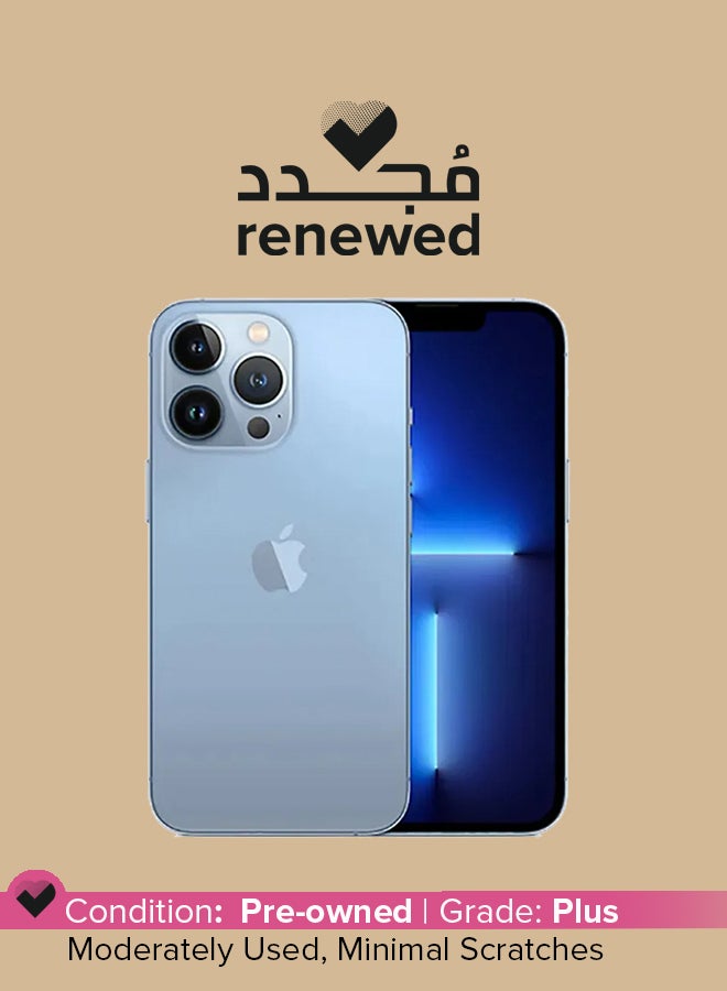 Apple Renewed - iPhone 13 Pro Max 128GB Sierra Blue 5G With Facetime - International Version - Image 1