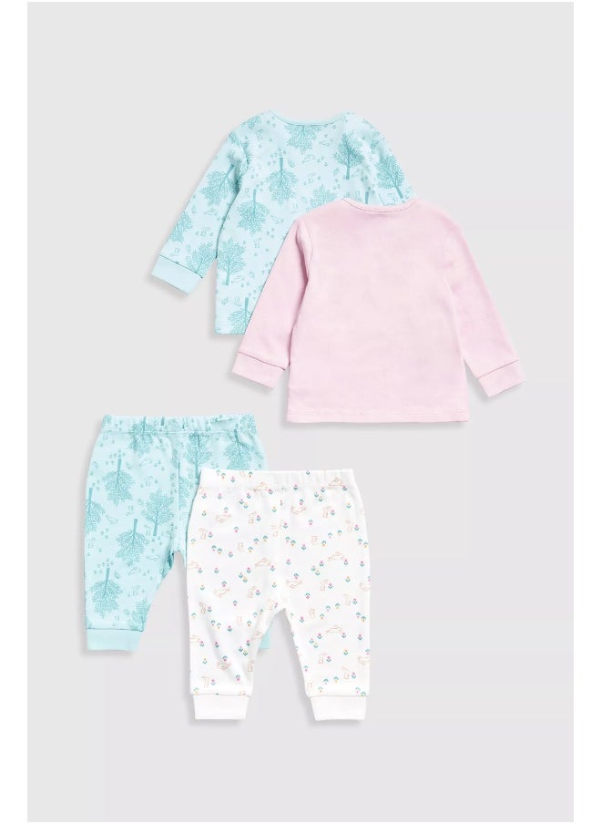 mothercare - بيجامات أطفال باني جاردن - عبوة من قطعتين - Image 1