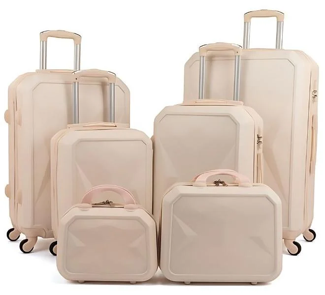 LIMRA Travel bags 6-Piece Trolley Bags Luggage Set Beige