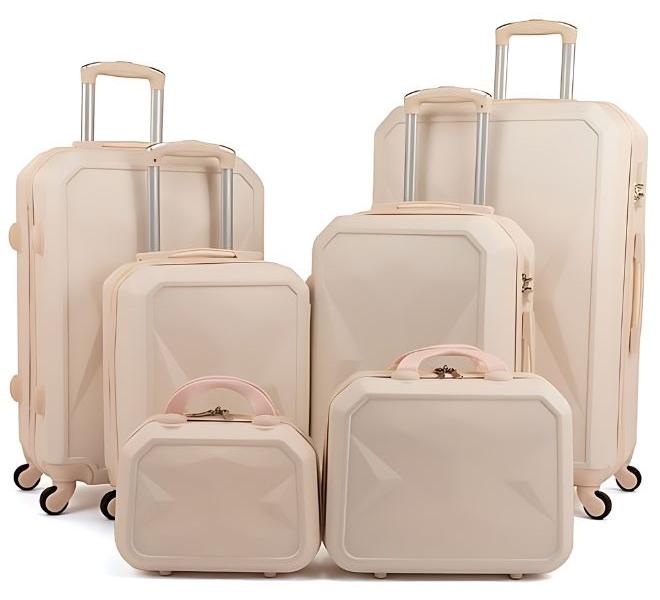 LIMRA Travel bags 6-Piece Trolley Bags Luggage Set Beige - Image 1