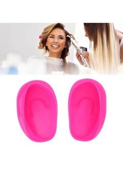 ZJchao Hair Dye Ear Cover 10Pcs Hair Dye Earmuffs Silicone Ear Protectors Caps Coloring Covers Hairdressing Color Cover Protector For Shower Salon Home Barber  - Image 1