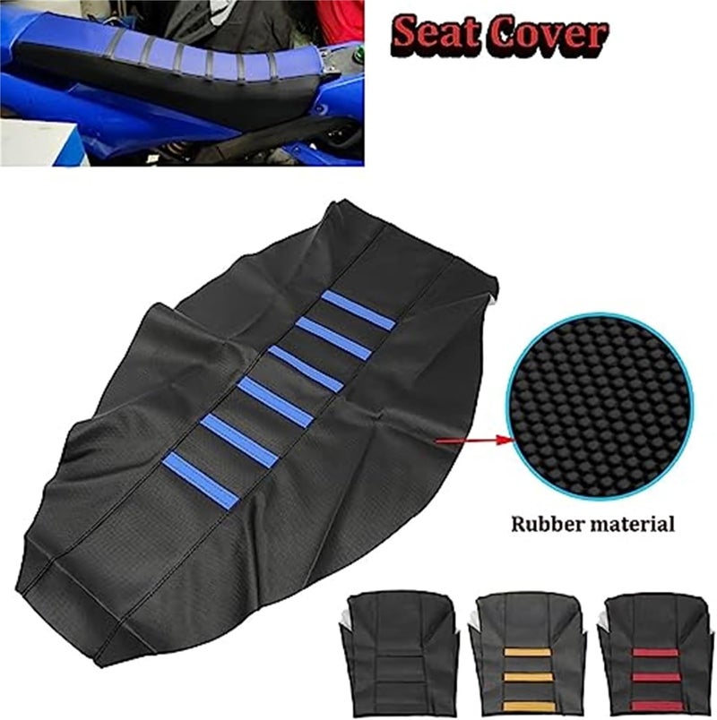 Vuzmode Universal Ribbed Gripper Seat Cover for Dirt Bikes - Image 5