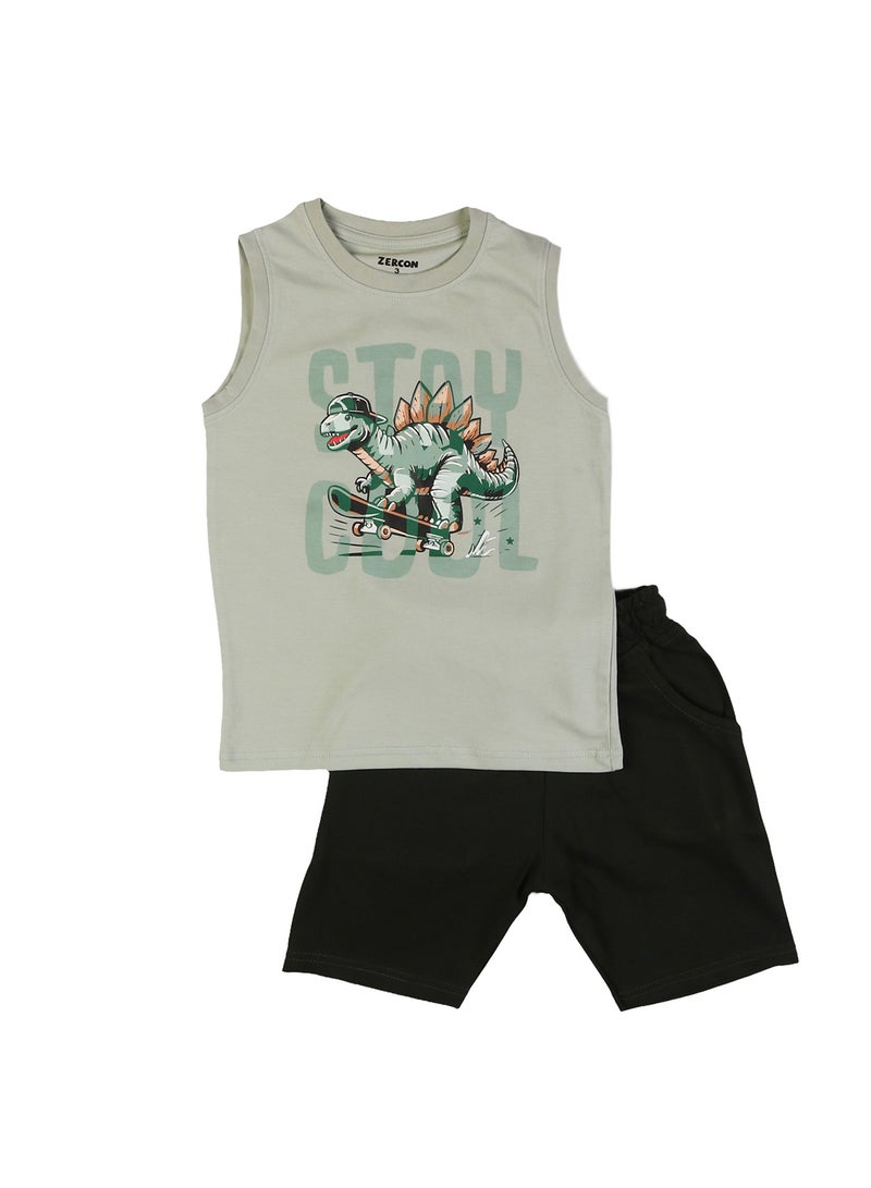 Zercon Summer Pajama Set for Boys 7272 - Image 1