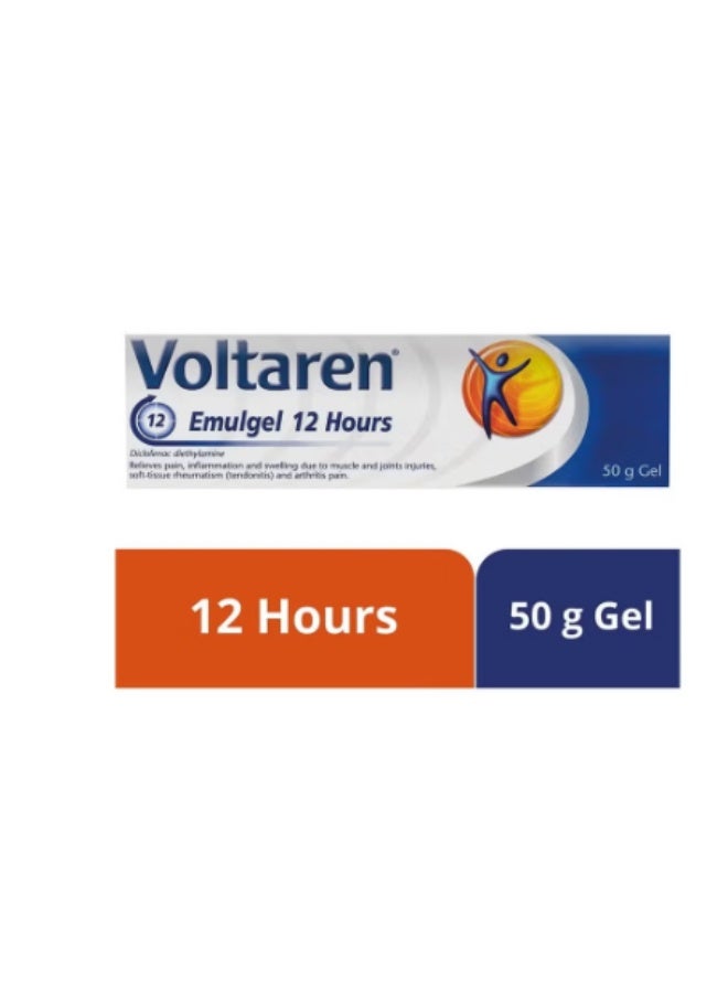 gsk Voltaren gel 50gm -emulgel 12 hours - Image 1
