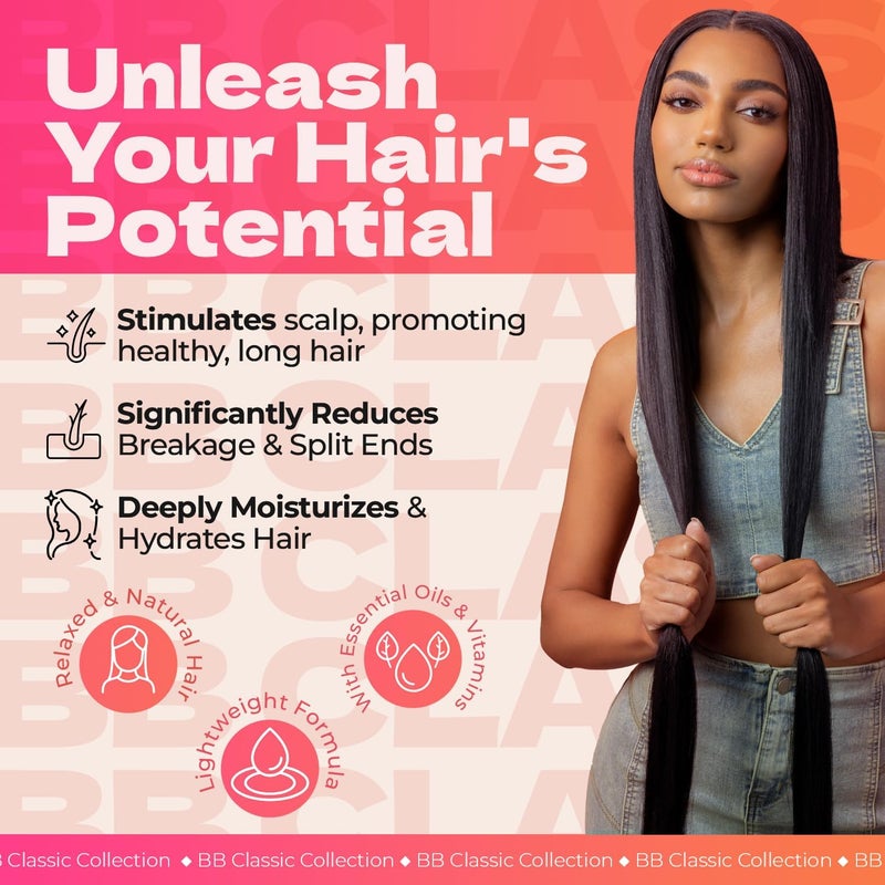 Bronner Bros Double Strength Super Gro Hair Treatment with Vitamin E, Sage, and Sulfur - 6 oz - Image 3