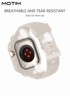 موتيم سوار ساعة Apple Watch Apple Armor Pro المتين مع حافظة مقاس 41 مم/40 مم، سوار معصم بديل مقاوم للصدمات مع غطاء حافظة ممتص للصدمات لساعة iWatch SE2 SE SE Series 9/8/7/6/5/4  - Image 3