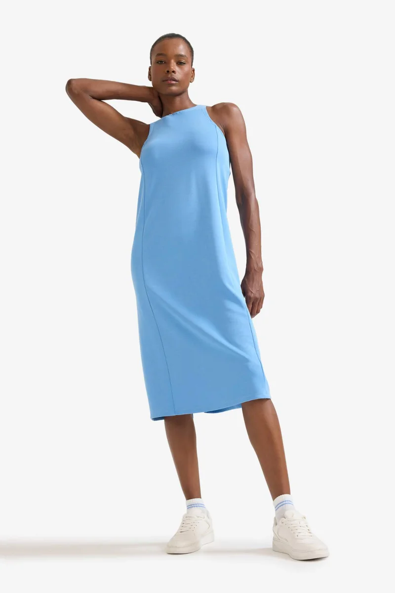 DeFacto Long Fit modal Dress