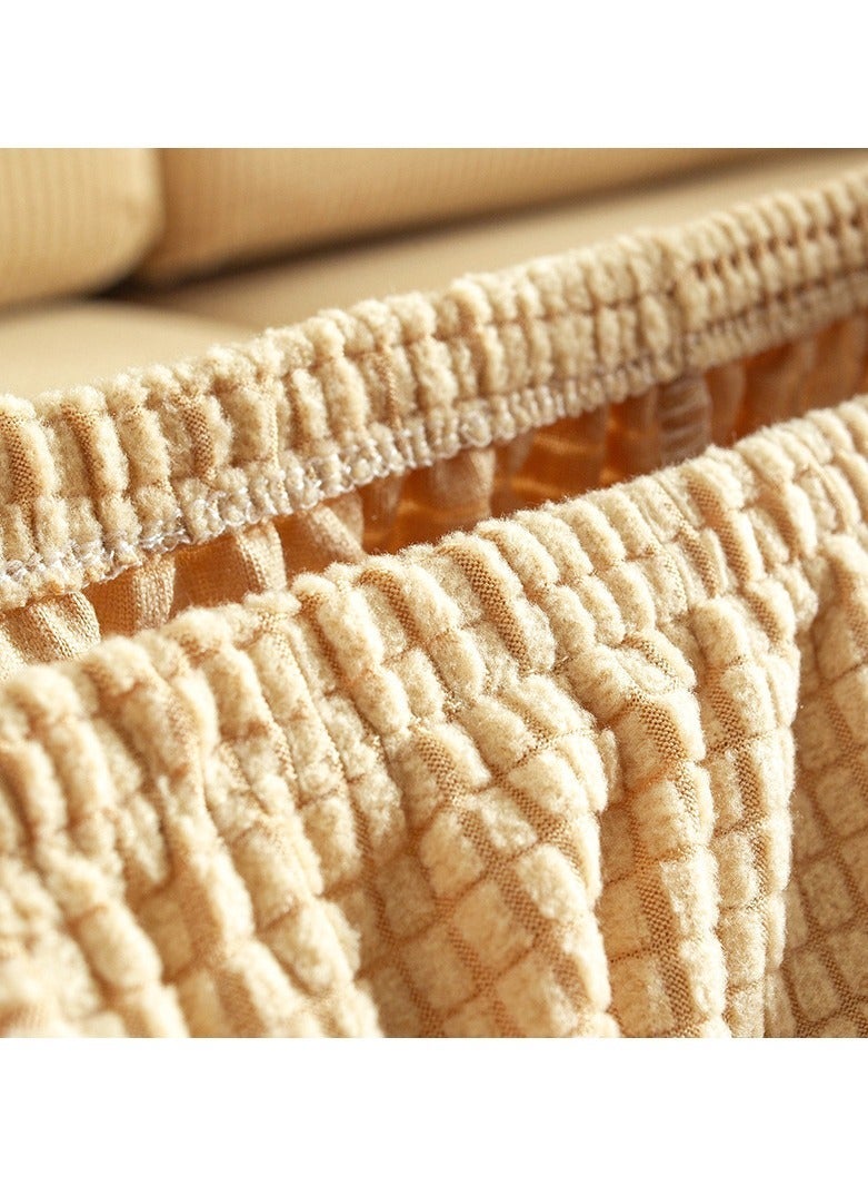 DUNISO 6 Piece Newest Couch Covers for 3 Cushion Couch Super Stretch Non Slip Couch Cover for Dogs Pet Friendly Elastic Jacquard Furniture Protector Sofa Slipcovers - Image 4