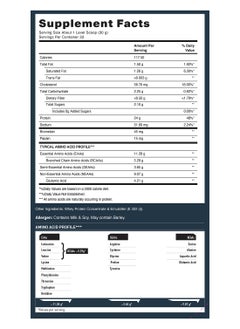 MUSCLEBLAZE MuscleBlaze Raw Whey Protein Concentrate 80% (Unflavoured, 2.2lbs / 1kg) | 24g Protein Per Scoop  - Image 2
