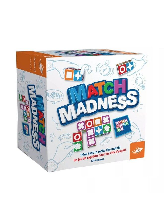 FoxMind Games: Match Madness A Pattern Matching Puzzle Game Think Fast To Make The Match Develop Rapid Problem Solving Abilities Fine Motor Skills Play With Up To 4 Players For Ages 7 And Up - Image 2