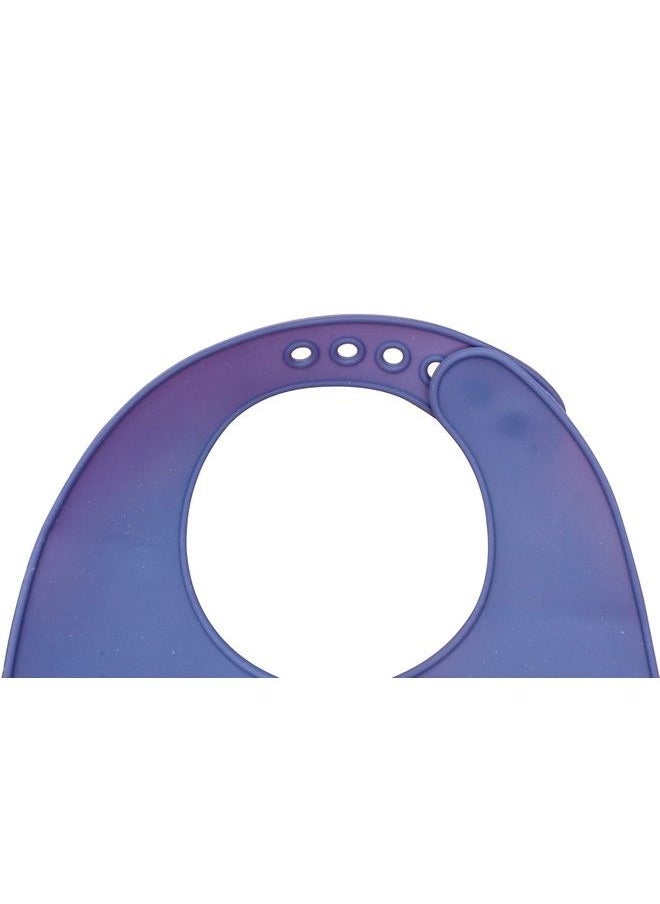 The Little Lookers - Silicone Feeding Bib For Baby;Toddlers With Adjustable Strap; Waterproof; Easy To Wash; Stain Proof ; Bpa Free;Soft Material Bibs With Tray;Food Catcher (0 3 Years) (Pack Of 2) - Image 1