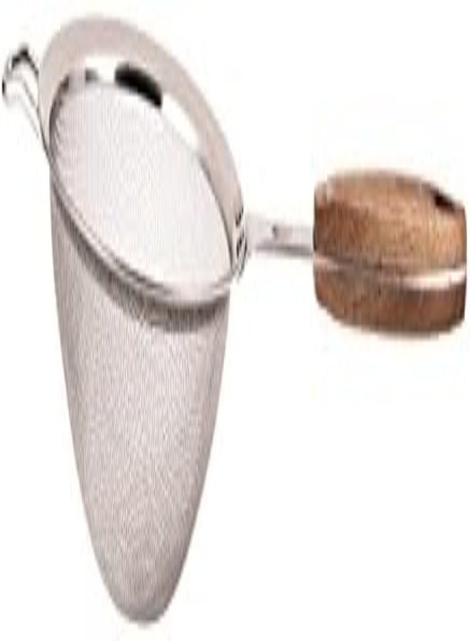 AKDC Steel Strainer 19Cm X 16Cm X 5Cm Silver, Brown - Image 4