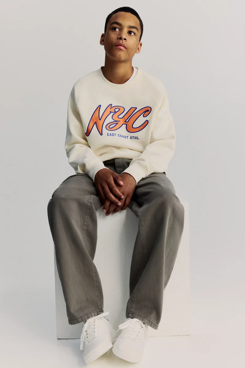 H&M Cotton twill joggers