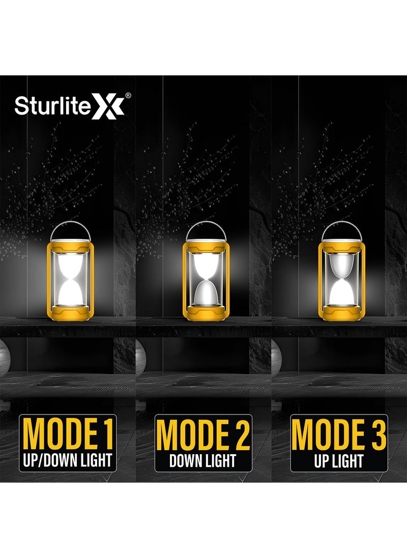 Sturlite - Sturlite Moz 18W LED Portable Lantern 360 Light Spread 2200mAh Rechargeable Liion Battery Upto 5Hrs Long Battery Back Up 2 Brightness Modes LED Lamp Pack of 1 - Image 1
