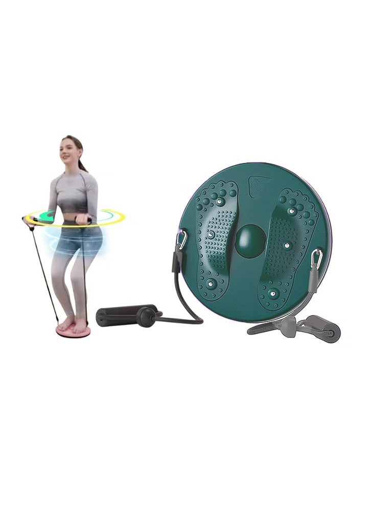 Jourvent Waist Whisper twisting Disc Board for Exercise Waist Twister Board with Mangets Reflexology for Slimming and Strengthening Abdominal and Stomach Exercise Massage Foot Sole  - Image 1