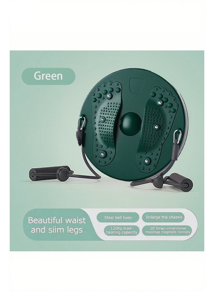 Jourvent Waist Whisper twisting Disc Board for Exercise Waist Twister Board with Mangets Reflexology for Slimming and Strengthening Abdominal and Stomach Exercise Massage Foot Sole  - Image 3