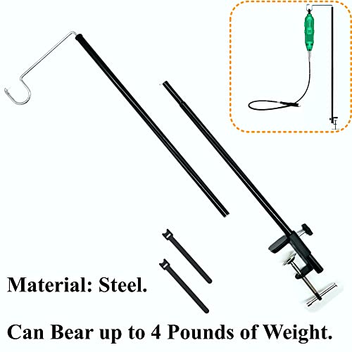 BATDIYOW Rotary Motor Stand Tool Flex Shaft Holder Motor Hanger with Table Clamp - Image 3