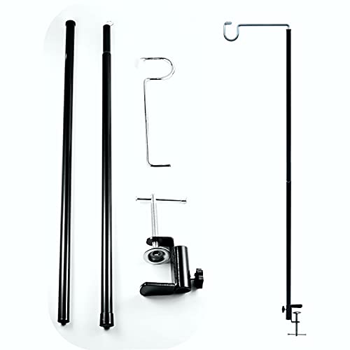 BATDIYOW Rotary Motor Stand Tool Flex Shaft Holder Motor Hanger with Table Clamp - Image 1