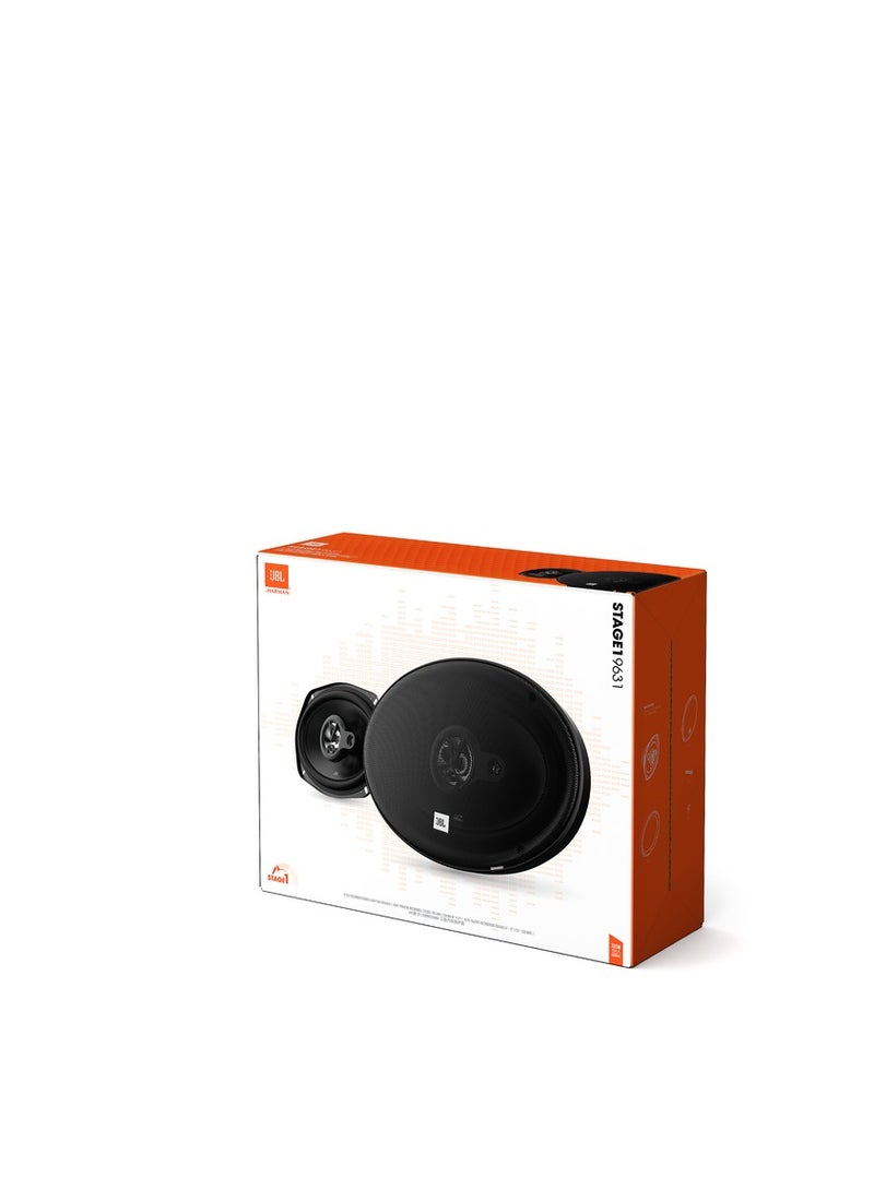 جي بي إل طقم مكبر صوت سيارة ثلاثي الاتجاهات، 6×9 بوصة، قوة تصل إلى 300 واط، قطعتين، STAGE1 9631 - أسود - Image 5