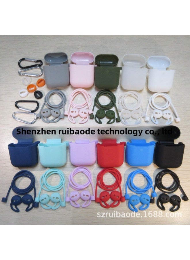 Generic - For Apple Airpods2PRO3 Earphone Anti-lost Rope Millet Huawei Earphone Silicone Lanyard TWS Anti-lost Rope-Color:AIRPODS/I9S/I11/I12 Protective Sleeve/earplugs Etc-Applicable Model:For Apple Wireless Headphones - Image 1
