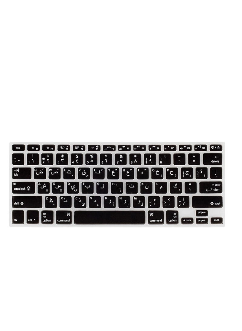 Arabic and English US Keyboard Protector Cover for Apple MacBook Pro MacBook Air 13 13.3 inch - Image 1