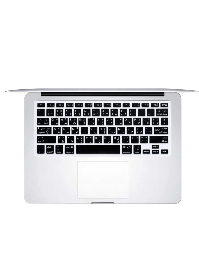 Arabic and English US Keyboard Protector Cover for Apple MacBook Pro MacBook Air 13 13.3 inch - Image 2