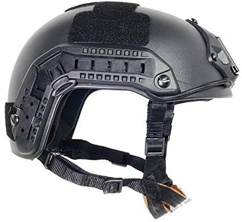 ATAIRSOFT Adjustable Maritime Helmet ABS for Airsoft Paintball(Black,L/XL) - Image 4