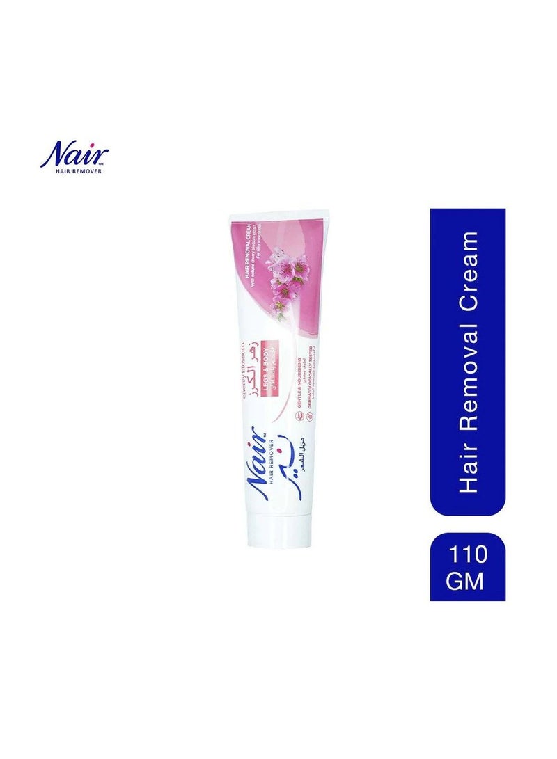 Nair كريم إزالة الشعر برائحة زهرة الكرز 110 جرام - Image 1