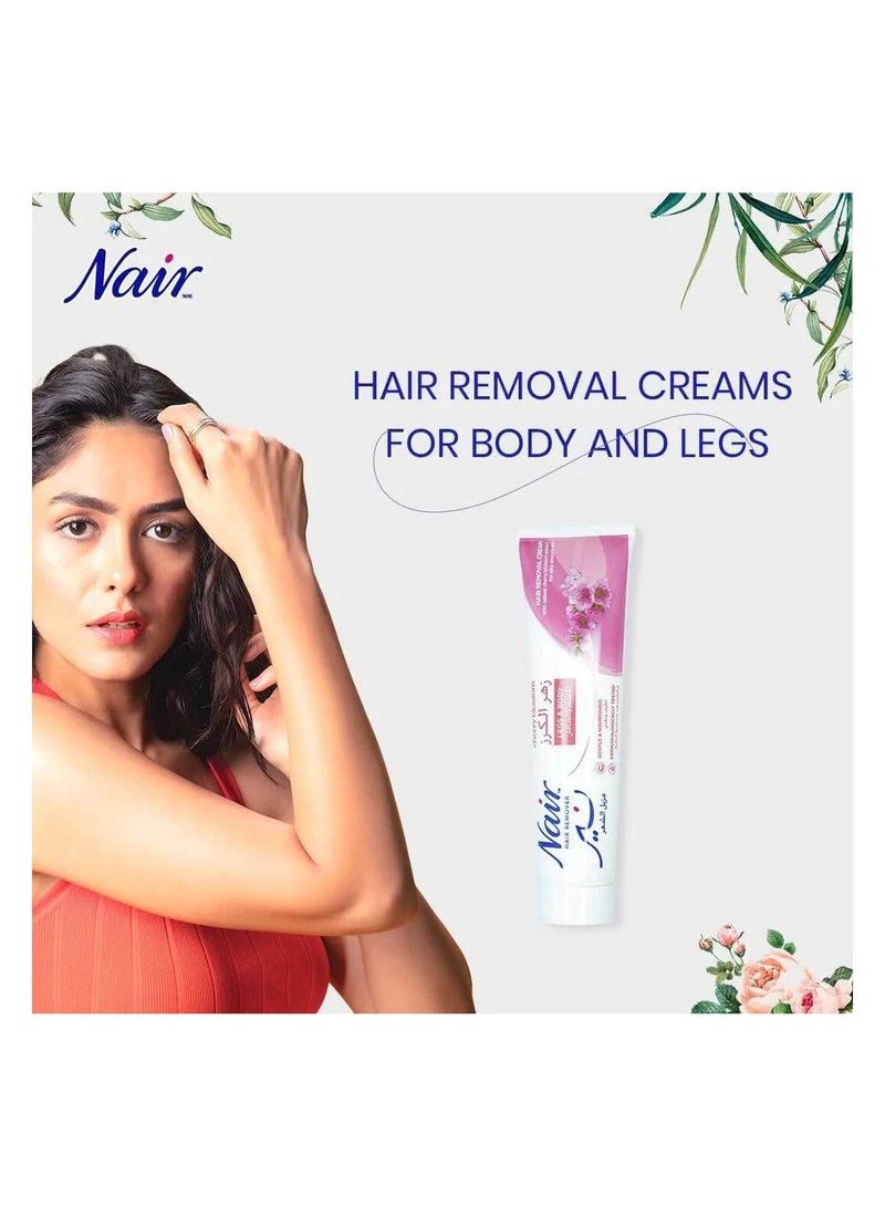 Nair كريم إزالة الشعر برائحة زهرة الكرز 110 جرام - Image 2