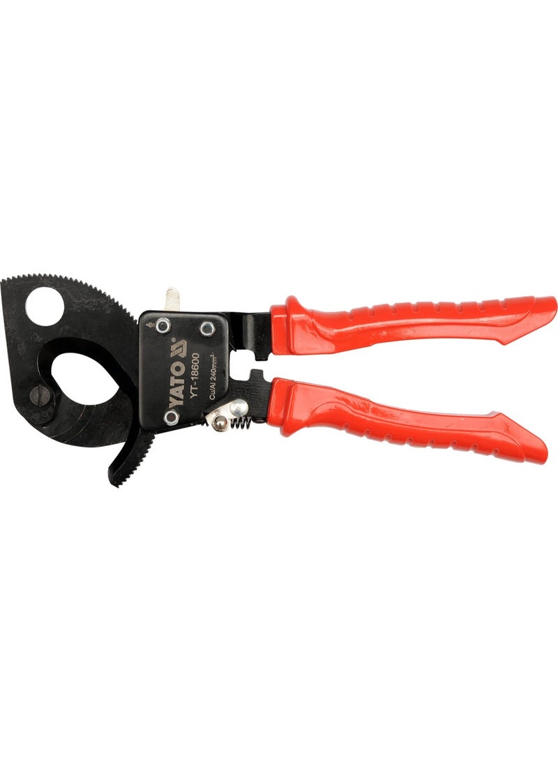 RATCHET CABLE CUTTER  240 mm L-300 mm YT-18600