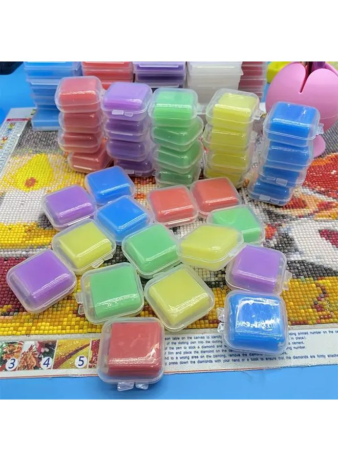 Yellow Diamond Painting Kit 6pcs Tools Glue Mud Point Drill Pen 5D Embroidery Accessories - Image 5