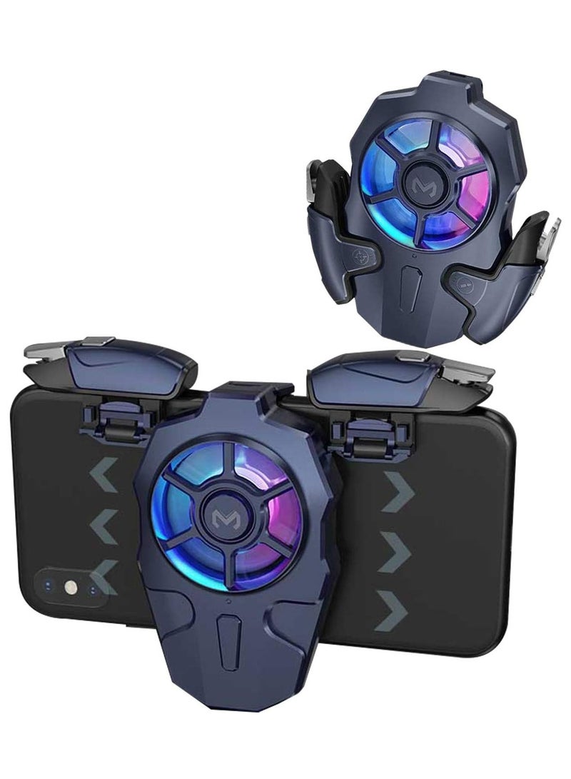 TIGER AK03 PUBG Mobile Controller – 25 Shots per Second, Mobile Gaming Controllers for PUBG/Fortnite/Call of Duty, Gaming Grip & Joysticks for Android & iOS Phones, Precision Control for Gamers, Perfect for Competitive Mobile Gaming - Image 1