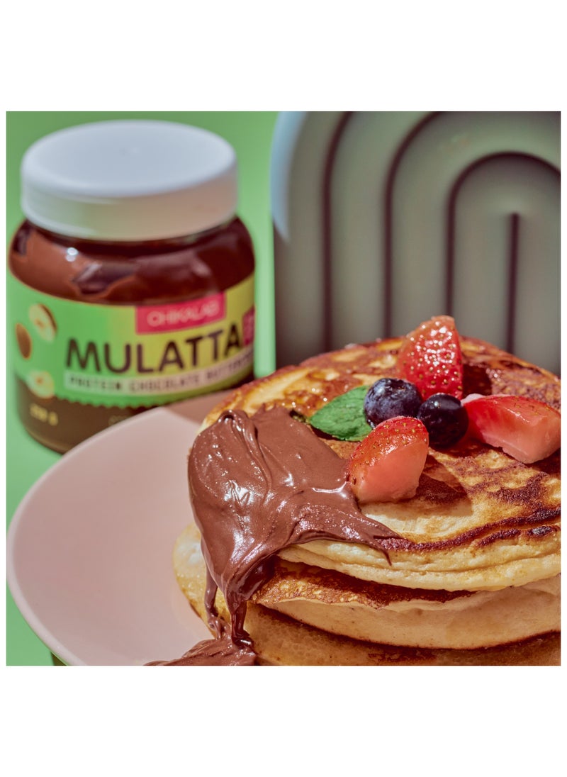 Chikalab - Mulatta Protein Chocolate Buttercream with Hazelnut No Sugar and High Fiber 250g - Image 1