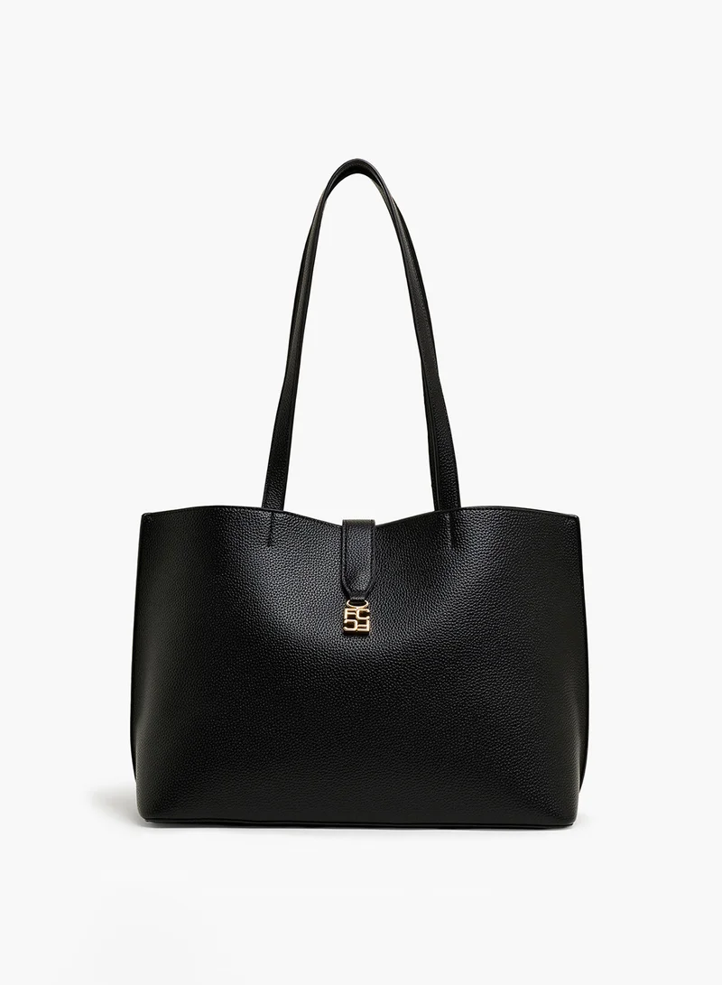 French Connection One Size Women Black Emili Large Tote Bag for Women | Best Price UAE
