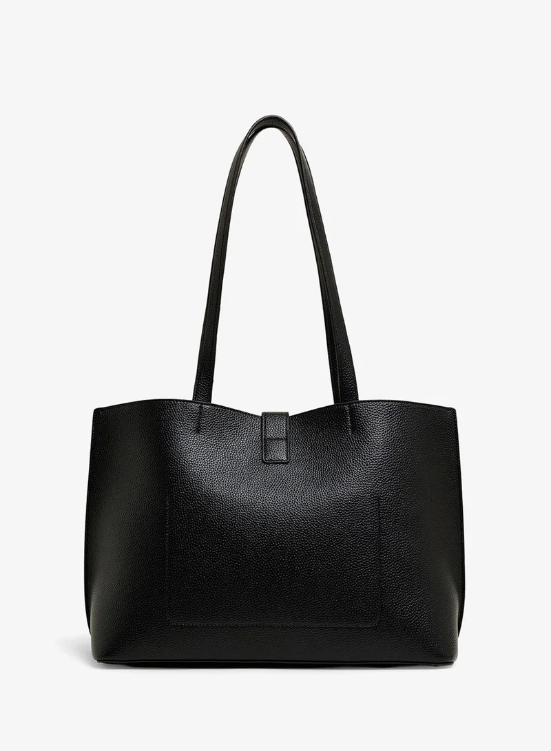 French Connection One Size Women Black Emili Large Tote Bag for Women | Best Price UAE