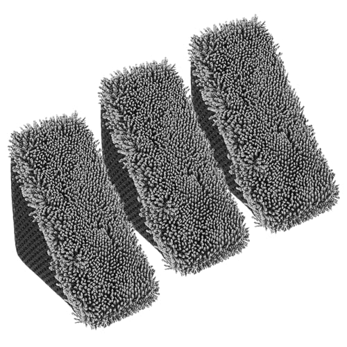 Skrfren 3 PCS Tire Shine Applicator Sponges Microfiber Tire Brightener Applicator Pad Durable and Reusable Tires Dressing Applicators Pad Tires ApplicatorPad for Car Detailing Cleaning Sealant Conditioner - Image 1
