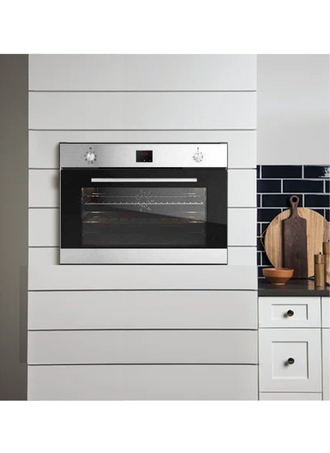 kitchen Line Built-In Electric Oven - 90 CM - 9 Functions - Digital - Two Fans - Stainless Steel - FE9VV092EXN  - Image 5
