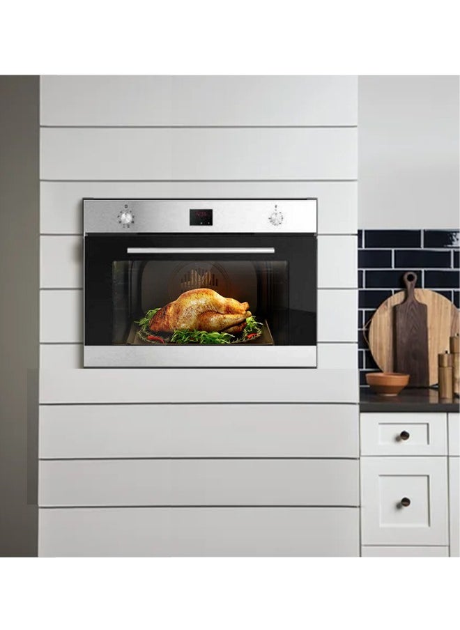 kitchen Line Built-In Electric Oven - 90 CM - 9 Functions - Digital - Two Fans - Stainless Steel - FE9VV092EXN  - Image 3