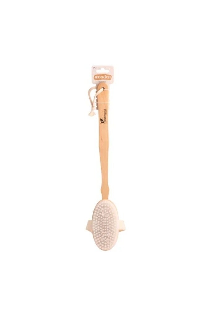 PROFESSIONAL Wooden stick bath brush