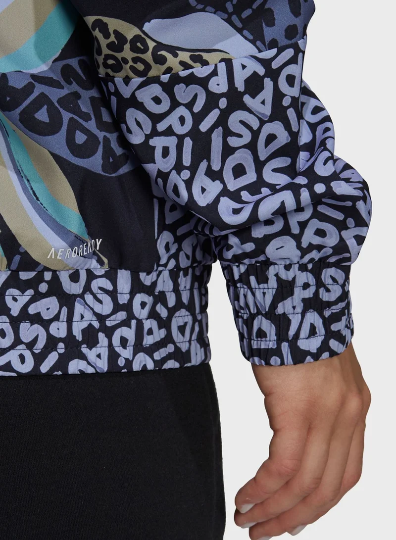 Adidas Farm Aop Windbreaker Jacket